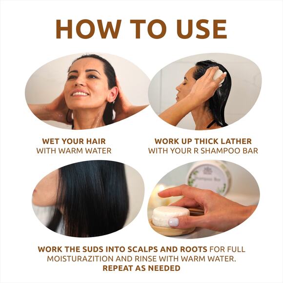 UNSCENTED Shampoo Bar for Damaged Hair - Picture 4 of 16